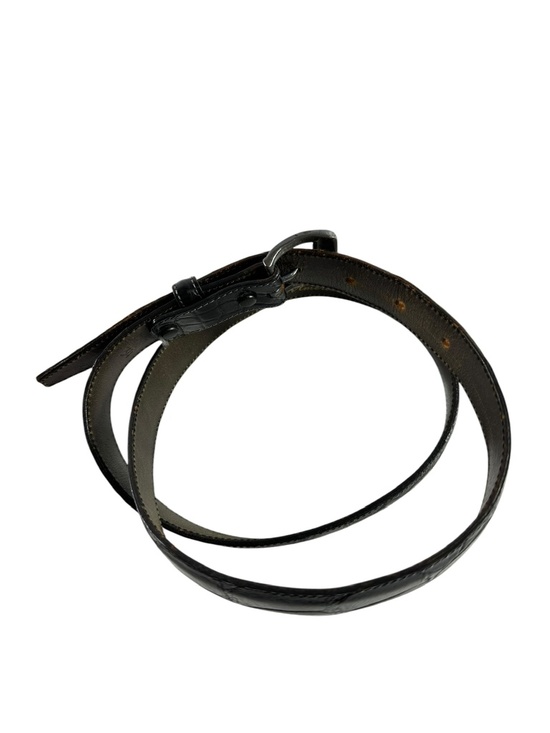Genuine Vintage KLEINBERG SHERRILL Black Alligator Belt Size 34 1986 Unisex main image 7